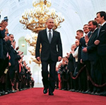 ولادیمیر پوتین برای چهارمین بار سوگند ریاست جمهوری خورد 
